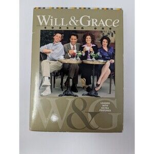 Will & Grace Season 1 DVD 4-Disc Set NBC 2003